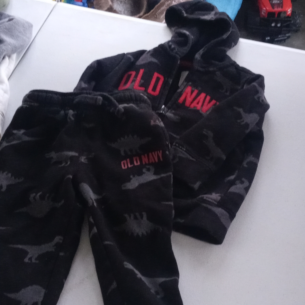 Old Navy zipper hoodie with matching pants